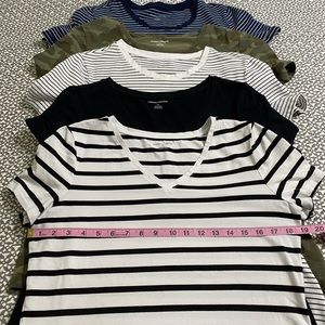 5 pack bundle basic tees